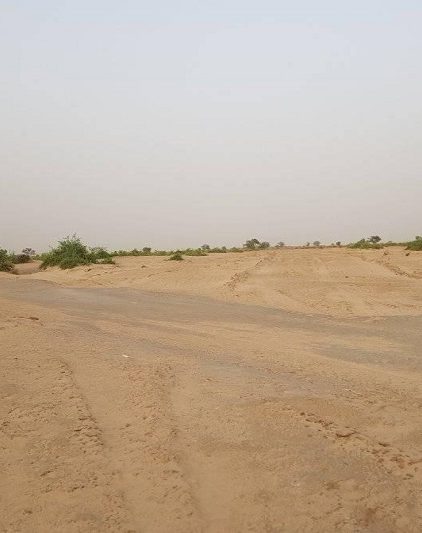les travaux relatives au lotissement du côté Est de la ville de makary 1